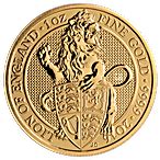 Buy 2016 1 oz Queen's Beast 'Lion' Gold Coin