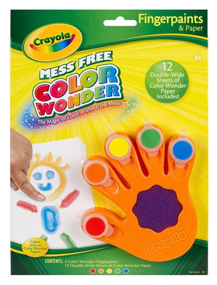 Buy Crayola Color Wonder Fingerpaint Online at Low Prices in India ...
