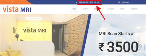 Steps to book lab visit appointment from Vista Mri, Ct-Scan Clinic ...