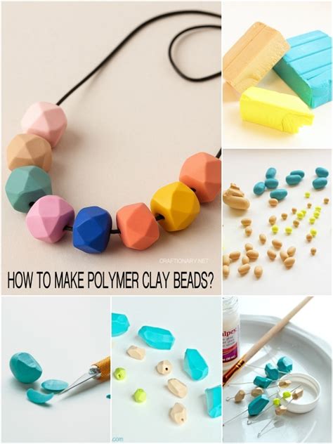 Image result for Modeling Clay Beads Tutorial