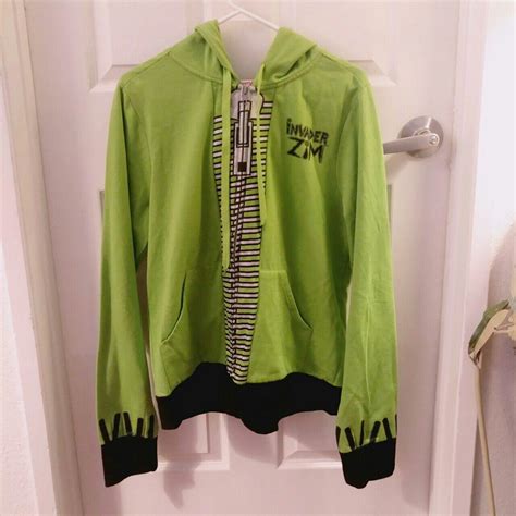 Invader Zim Gir Hoodie With Ears