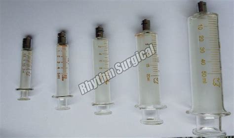 Glass Syringes Manufacturer Exporter Supplier from Vadodara India