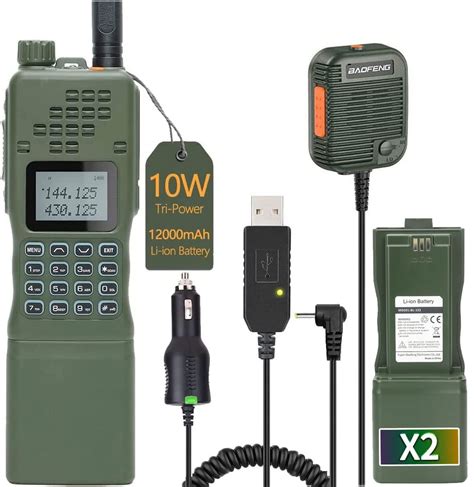 Snapklik.com : Baofeng AR-152 10W Ham Radio Powerful Military Grade ...