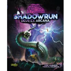 Acheter Shadowrun - Deus Ex Arcana - Catalyst Game Lab - Jeux de rôle