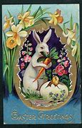 Image result for Bunny and Chick Vintage Art