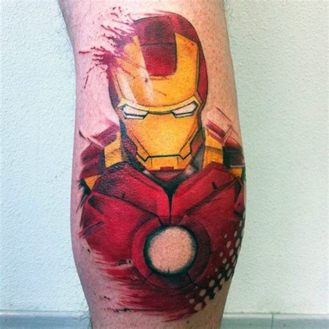Tatuajes de Iron Man - 120 diseños, significado y mejores ideas