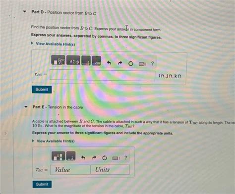 Using Position Vector to Find Free Vector 的图像结果
