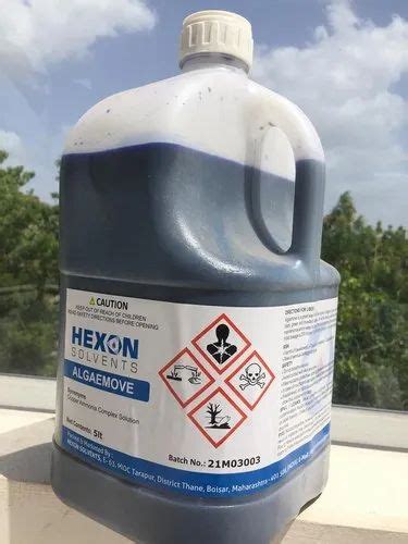 Swimming Pool Chemicals - Hexon Solvents Algaecide Manufacturer from Rajkot