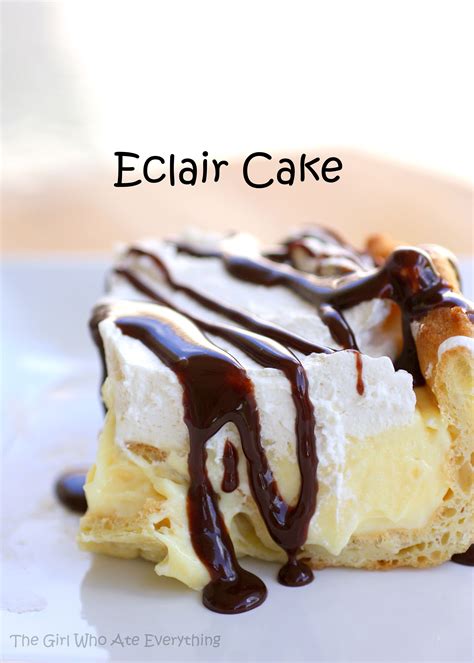 pioneer woman chocolate eclair cake