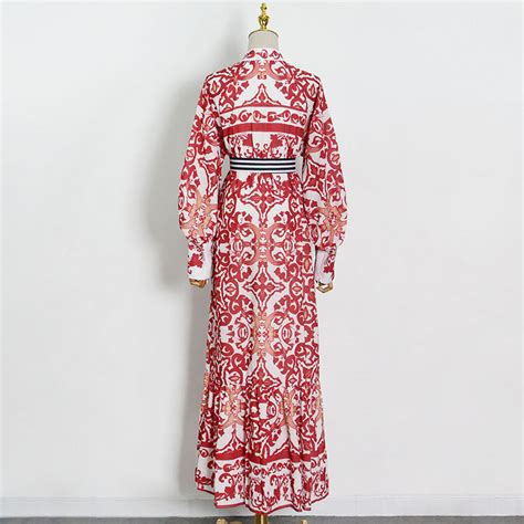 Saisha Bohemian Print Vintage Dress – TrenBee