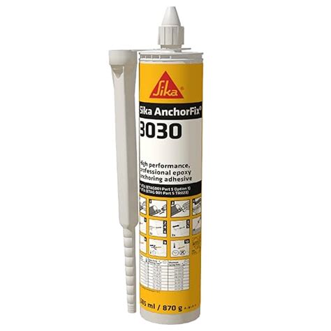 Sika Chemical Anchor for Concrete & Masonry | Sika Anchorfix-3030 High ...