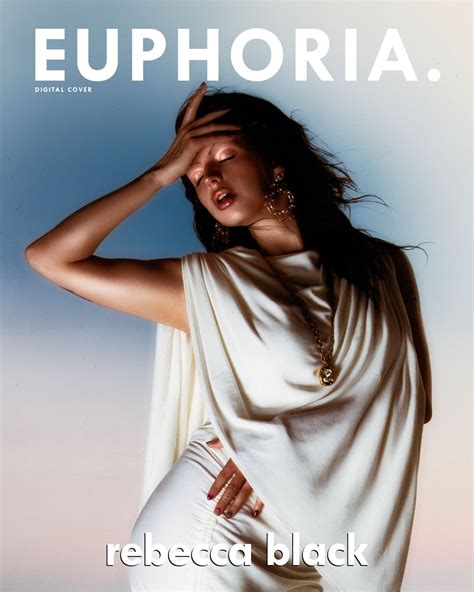 Rebecca Black in Euphoria Magazine Photoshoot March 2025 • CelebMafia