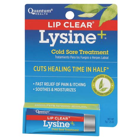 Lip Clear Lysine Plus Clear Lip Balm - Shop Lip Balm & Treatments at H-E-B