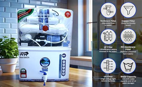 Aqua White Automatic RO Water Purifier with UV, UF, TDS Controller and ...
