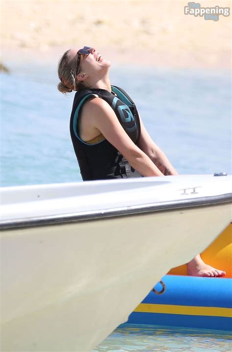 Helen Flanagan Takes to the Waters Wearing Her Skimpy Bikini on Her Holiday in Barbados (16 ...