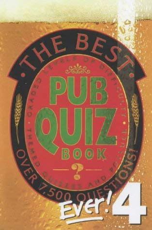 Buy The Best Pub Quiz Book Ever! 4 Book Online at Low Prices in India ...