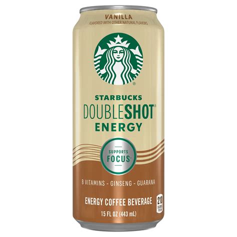 Starbucks Vanilla Double Shot Energy Coffee Drink - Shop Coffee at H-E-B