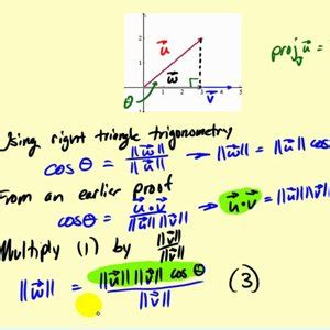Proof of the Vector Projection Formula | Physics Forums: Science ...