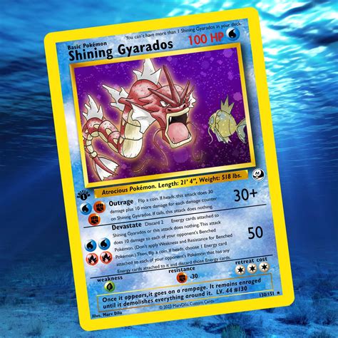 Red Gyarados Card