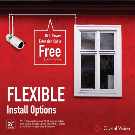 Crystal Vision Indoor/Outdoor 4-Camera Hardwired Bullet 1Tb Hard Drive ...