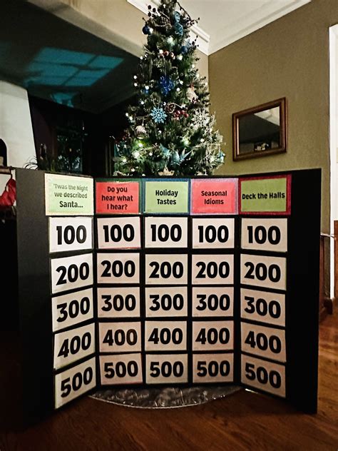 Christmas Jeopardy (instant Download) - Etsy | Christmas party ...