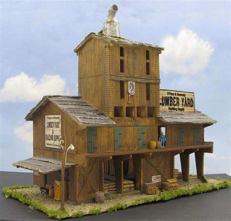 N Scale Lumber Yard
