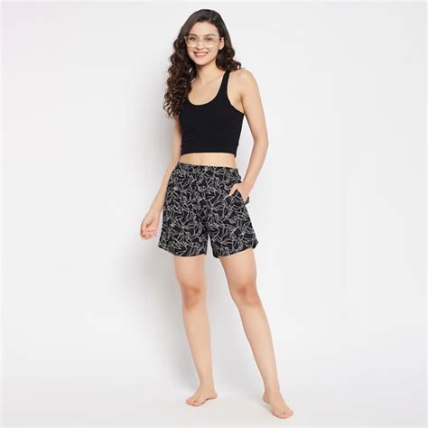 Stylefind | Women Printed Lounge Shorts