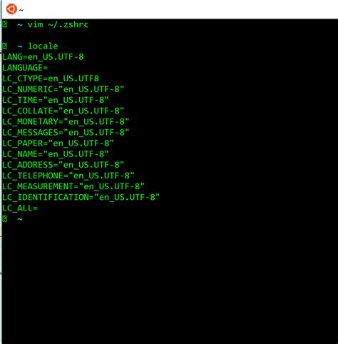Windows 10 oh my zsh fonts not working - Ask Ubuntu