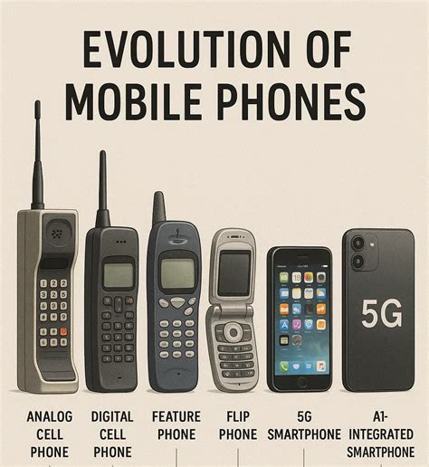The Evolution of Mobile Phones: From Simple Communicators to Smart Devices