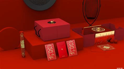 新年礼盒设计-设计案例_彩虹设计网