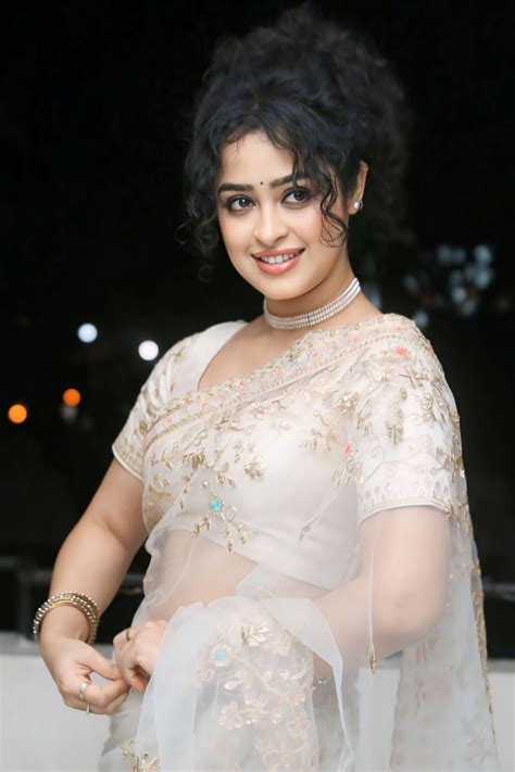 Apsara Rani in saree stills at Thalakona movie pre release - South Indian Actress