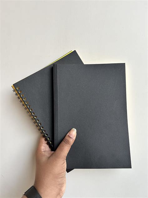 XI Combo of Wiro - Manifestation Notebook | Black Cover & Yellow Pages ...