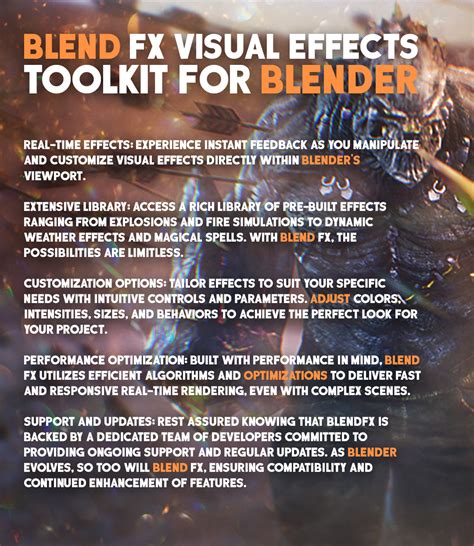 Blend Fx - Visual Effects Toolkit - Superhive (formerly Blender Market)