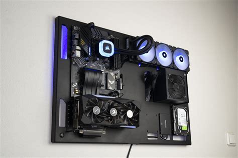 Image result for Wall Mount Open Computer Case
