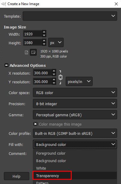 Processing Transparent Fill 的图像结果