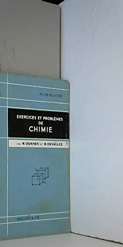 Amazon.in: Buy Exercices et problèmes de chimie physique, chimie ...