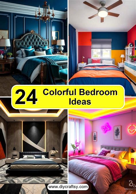 24 Playful Colorful Bedroom Ideas for Vibrant Spaces