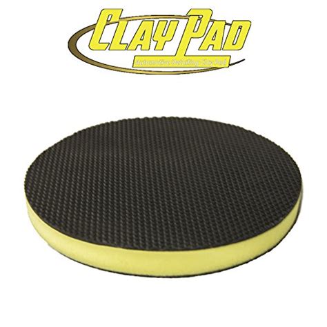 Buy Gold Label Detailing 6" Fine Grade Clay Pad Orbital DA Polisher ...