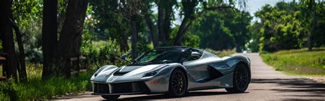 Download wallpaper Road, Silver, LaFerrari, section ferrari in ...
