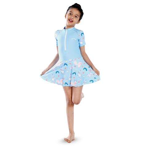 AIRAVAT Swimming Wear for Girls, 1514 Swimming Costume, Kid's Swimwear ...