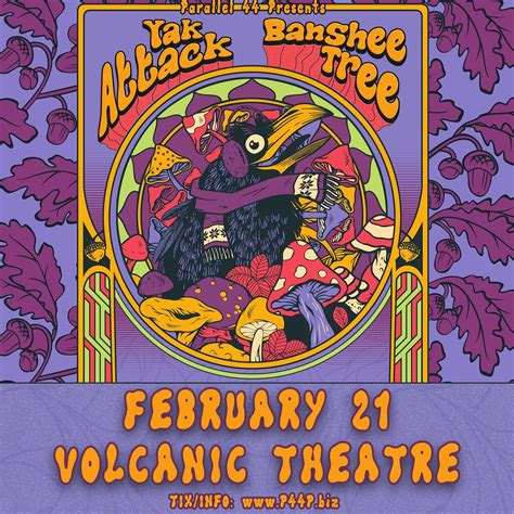 YAK ATTACK & BANSHEE TREE Tickets at Volcanic Theater Pub in Bend by ...