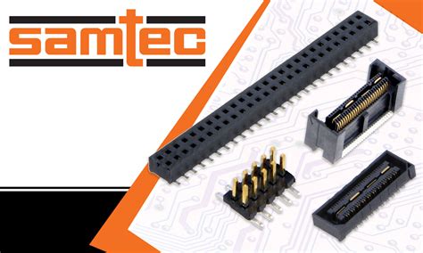 Samtec brand plugs and sockets for connecting PCB boards | Electronic ...