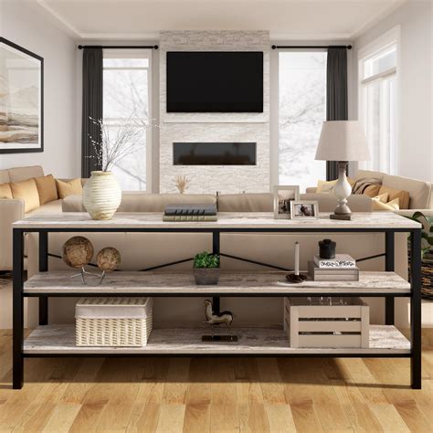 Maximizing Space with Behind the Couch Table Storage Solutions
