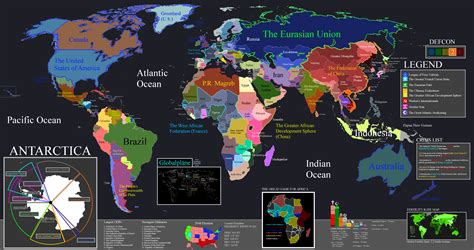 Future Earth Political Map