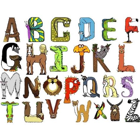 English Alphabets Chart Ver. 7