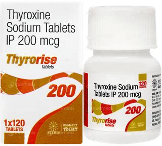Thyrorise 200 Tablet 120: Uses, Side Effects, Price & Substitutes