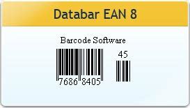 Barcode fonts Databar EAN8 UPCA UPCE EAN13 PDF417 datamatrix 2D barcodes