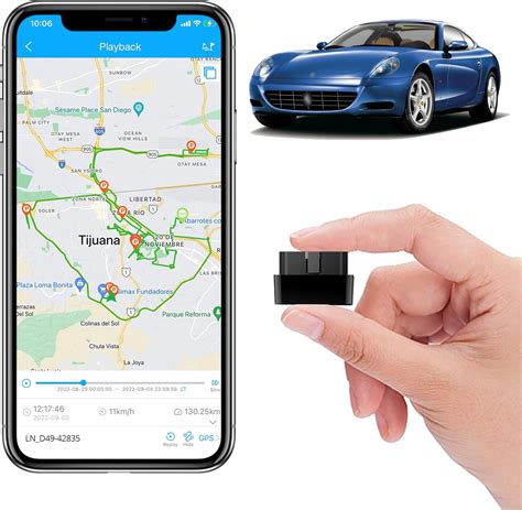 Amazon.com: 4G OBDII GPS Tracker Device, OBD2 Car GPS Tracking Device Real-time GPS Tracker for ...
