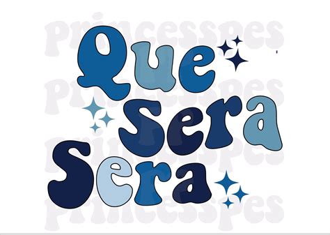 Que Sera Sera PNG File - Etsy | Vektorisieren, Illustration, Handgefertigt