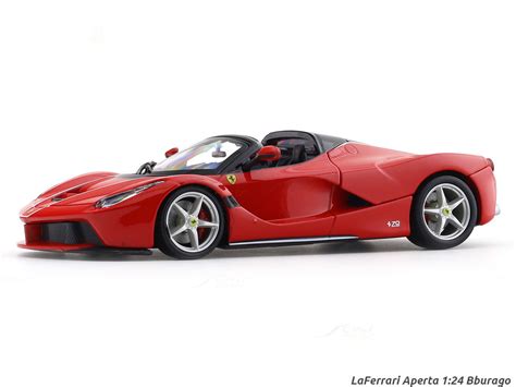 LaFerrari Aperta red with Acrylic case 1:24 Bburago licensed diecast ...